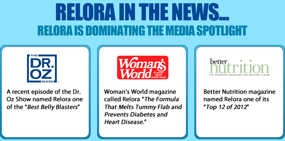 Relora in the media spotlight